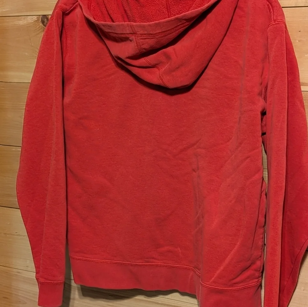 Nike Womens Red Hoodie with White Accents, Excellent Condition Xl - Picture 3 of 3